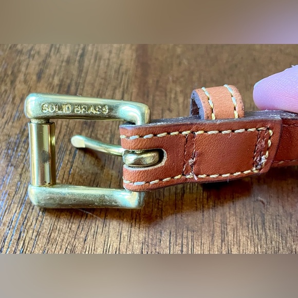 Vintage Dooney & Bourke USA All Weather Leather Crossbody and Coin Purse - Picture 13 of 16